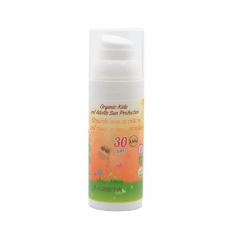 Azeta Bio organski losion za decu I odrasle za zastitu od sunca spf 30, 50ml AB1