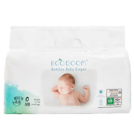 Eco Boom biorazgradive pelene velicina NB do 4.5kg 34 kom