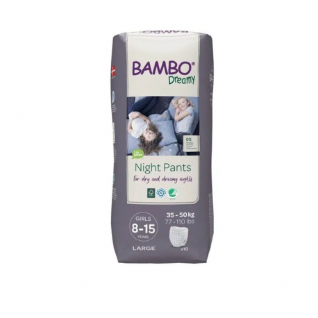 Bambo pelene Nature Pants Size 4 7-14kg 20 kom