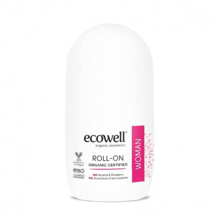 ECOWELL Organski ROLL-ON dezodorans za zene