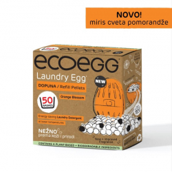 EcoEgg dopuna za deterdzent sa omeksivacem miris cveta pomorandze 50 pranja