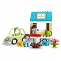 LEGO DUPLO TOWN FAMILY HOUSE ON  WHELLS