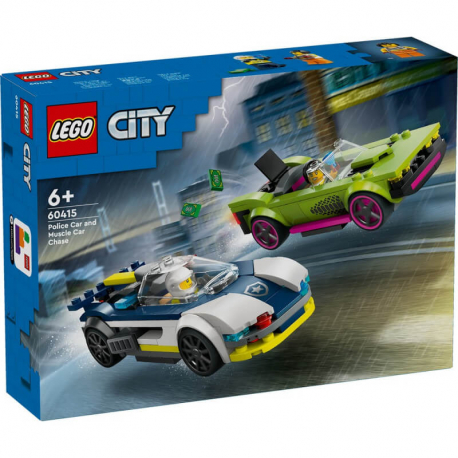 LEGO CITY POLICE CAR AND MUSCLE