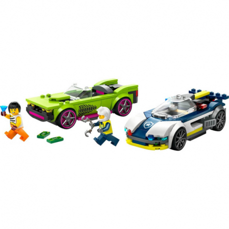 LEGO CITY POLICE CAR AND MUSCLE